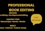 professionally line edit and polish your fiction manuscript